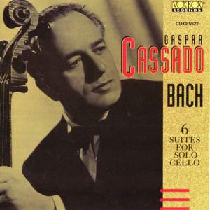 Bach, J S: Cello Suites Nos. 1-6, BWV1007-1012
