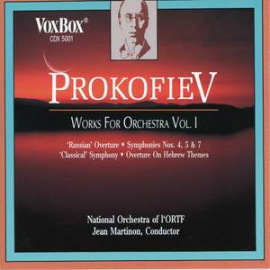 Prokofiev Works For Orchestra Vol. 1