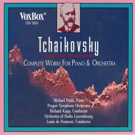 Tchaikovsky Complete Works for Piano and Orchestra
