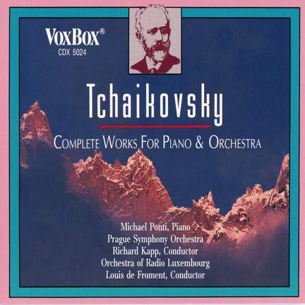 Tchaikovsky Complete Works for Piano and Orchestra
