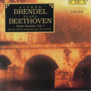 Alfred Brendel Plays Beethoven Piano Sonatas, Vol. 1