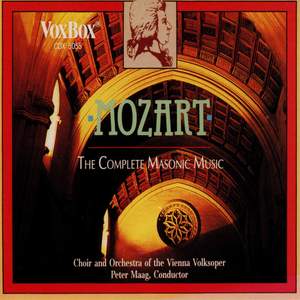 Mozart: The Complete Masonic Music
