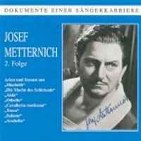 Dokumente einer Sängerkarriere - Josef Metternich Volume 2