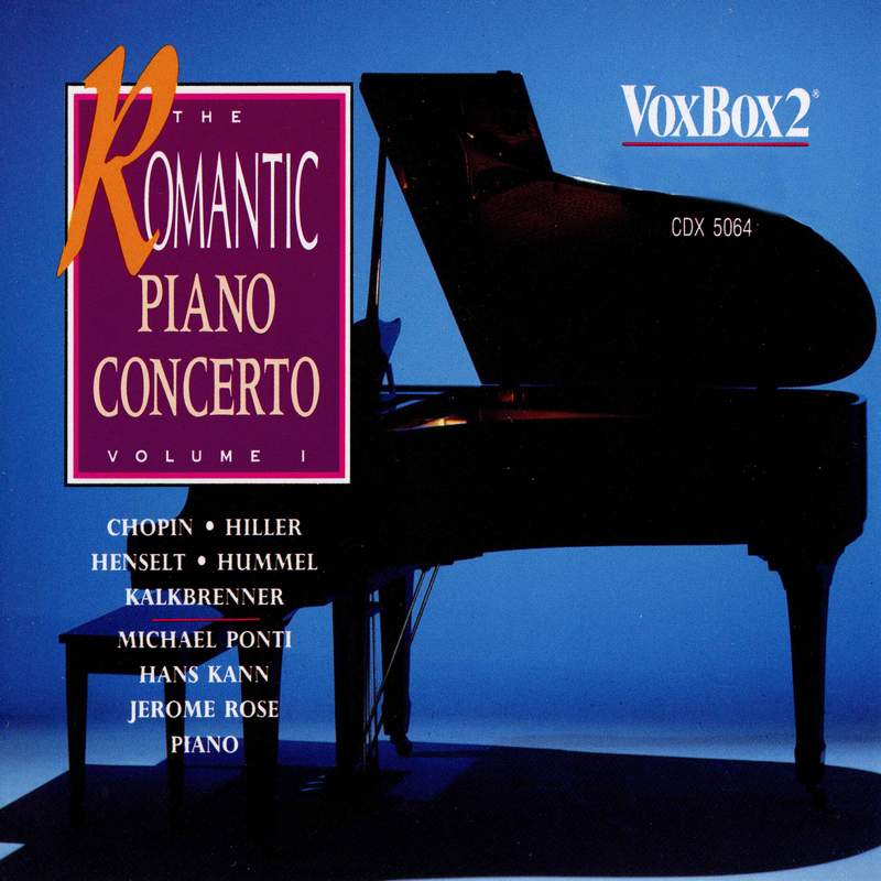 Romantic Études for Piano - Vox: CDX5151 - 2 CDs or download