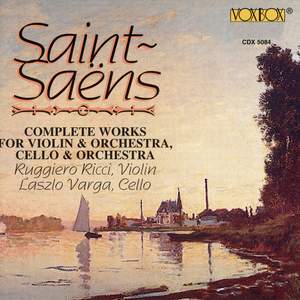 Saint-Saëns - Complete Works For Violin & Orchestra and Cello & Orchestra Product Image