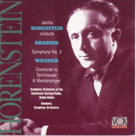 Jascha Horenstein conducts Brahms & Wagner