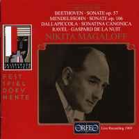 Beethoven, Mendelssohn, Dallapiccola & Ravel: Piano Works
