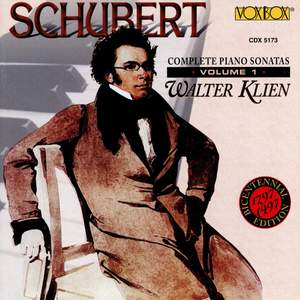 Schubert - Complete Piano Sonatas, Vol. 1