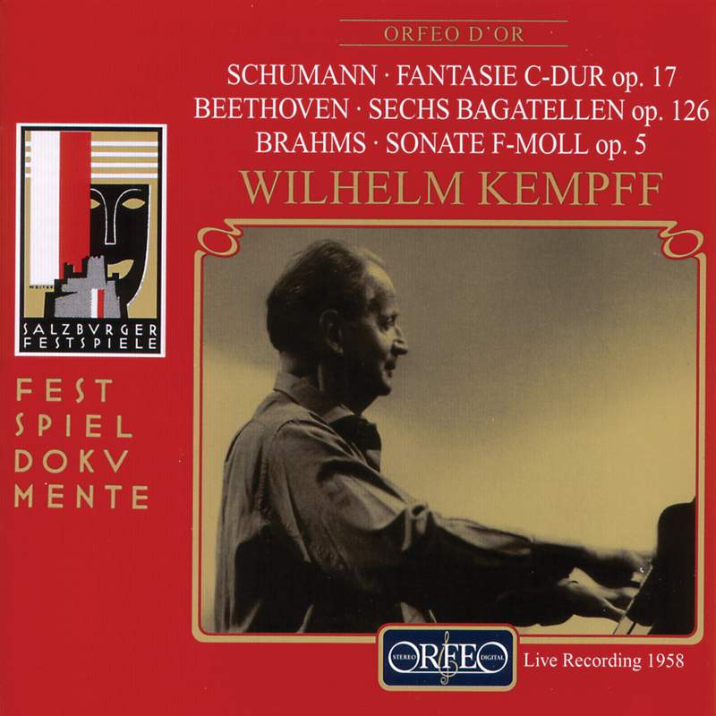 Kempff: Piano Recital 1962 - SWR Music: SWR19412 - CD or download