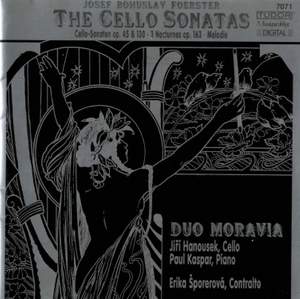 Foerster, J: Cello Sonata, Op. 45, etc.