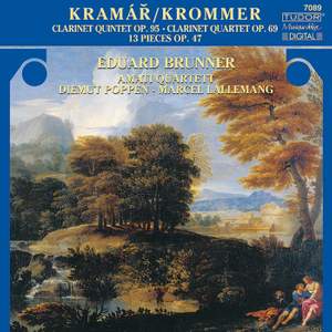 Krommer: Clarinet Quintet in B flat, Op. 95, etc.