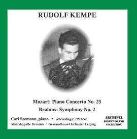 Mozart: Piano Concerto No. 25 & Brahms: Symphony No. 2