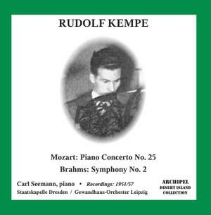 Mozart: Piano Concerto No. 25 & Brahms: Symphony No. 2