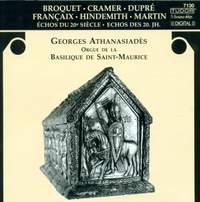 Georges Athanasiadès plays Broquet, Cramer, Dupré, Françaix, Hindemith & Martin