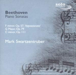 Beethoven: Piano Sonata No. 23 in F minor, Op. 57 'Appassionata', etc.
