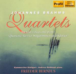 Brahms - Quartets for four voices and piano