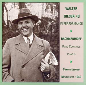 Walter Gieseking in Performance