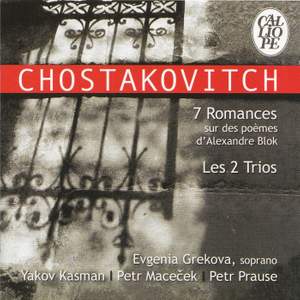 Shostakovich: Piano Trio No. 1 in C minor, Op. 8, etc.