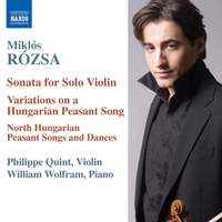 Rózsa - Music for Violin and Piano