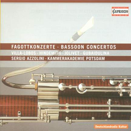 Gubaidulina: Bassoon Concerto, etc.