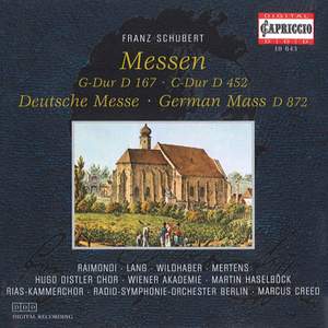 Schubert: Mass No. 2 in G major, D167, etc.