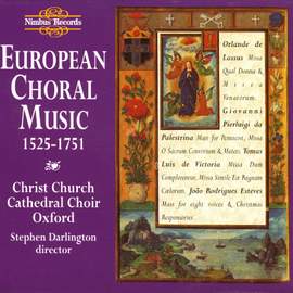 European Choral Music 1525-1751