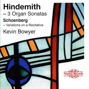 Hindemith: 3 Organ Sonatas Product Image