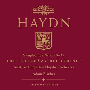 Haydn Symphonies Volume 3, Nos. 40-54