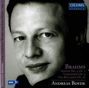 Brahms: Complete Works for Solo Piano Volume 2