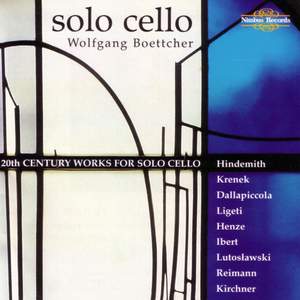 20th Century Works for Solo Cello