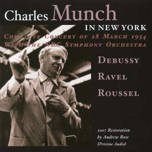 Charles Munch in New York