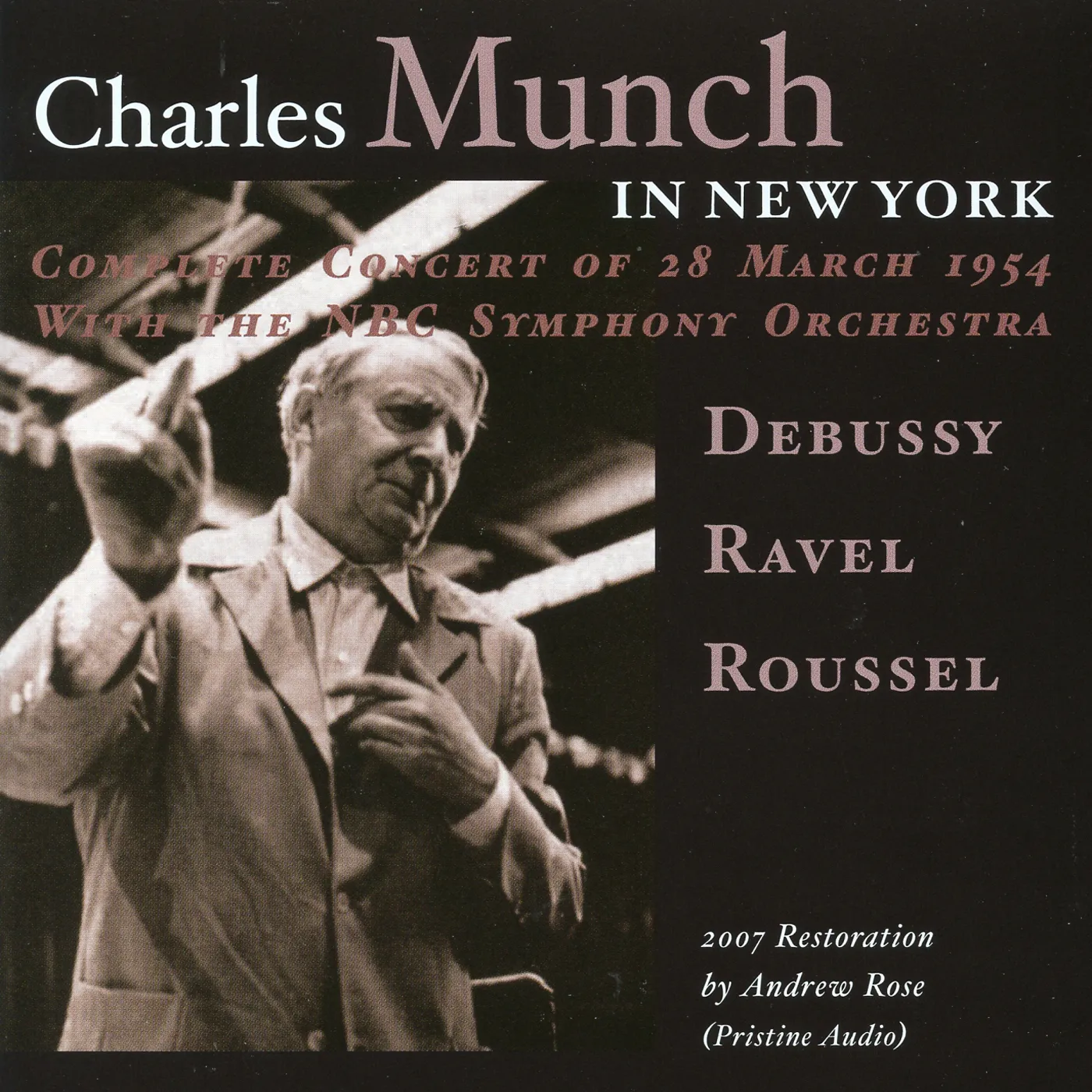 MUNCH to Tribute C ミュンシュ Hommage CHARLES
