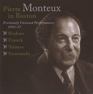 Pierre Monteux in Boston