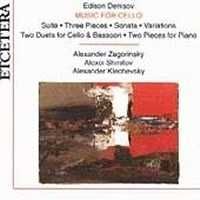 Denisov: Music For Cello