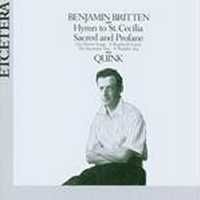 Britten: Music for Vocal Ensemble