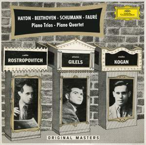 Rostropovich, Gilels and Kogan - Piano Trios