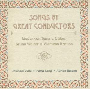 Songs by Great Conductors Product Image