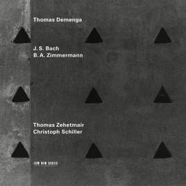Bach: Cello Suite No. 2, Zimmermann: Sonatas for solo violin, viola & cello
