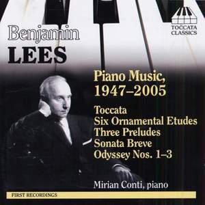Benjamin Lees: Piano Works 1945-2005