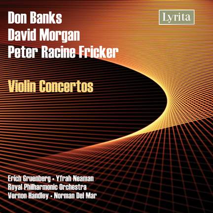 Fricker, Morgan & Banks - Violin Concertos
