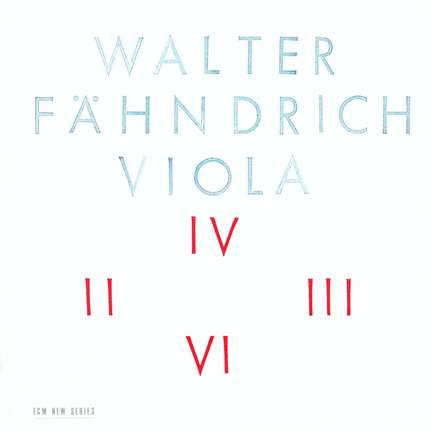 Walter Fähndrich: Viola