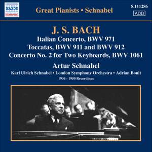 Artur Schnabel plays Bach