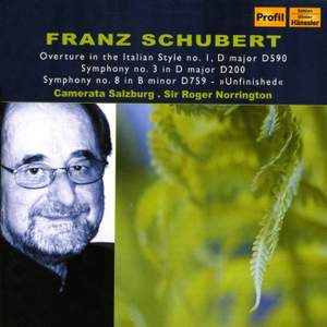 Schubert - Symphonies Nos. 3 & 8