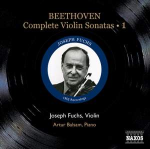 Beethoven - Complete Violin Sonatas Volume 1