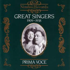 Great Singers Vol.1 - (1909 - 1938)