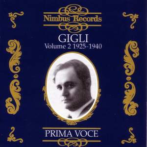 Beniamino Gigli Vol.2 (1925 - 1940) Product Image