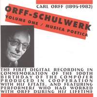 Orff: Schulwerk Vol. 1