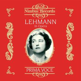 Lotte Lehmann in Opera Vol.1