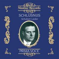 Heinrich Schlusnus - Schubert Lieder