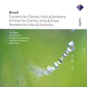 Bruch: Concerto in E minor for clarinet, viola and orchestra Op. 88, etc.